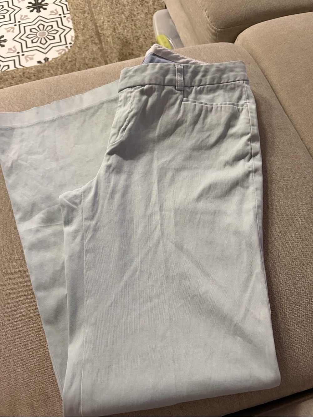 GAP Light Blue Men's Chinos - Straight Leg